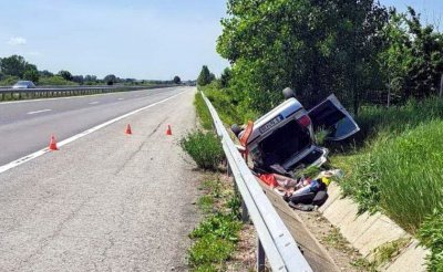 Шофьор почина на място след като самокатастрофира Инцидентът е станал