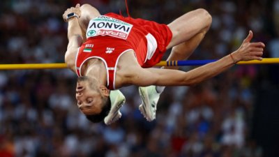 Тихомир Иванов спечели надпреварата на скок височина при мъжете на