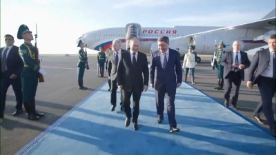 Путин е на работно посещение в Казахстан