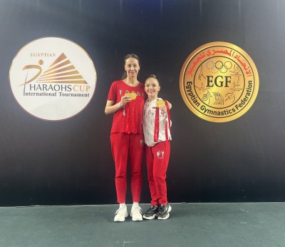 Абсолютната европейска шампионка по художествена гимнастика от Будапеща 2024 Стилияна