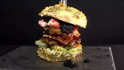 Перверзия: Хамбургер за 6000 долара възмути мрежата
