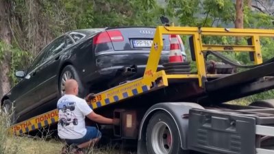 Задържаха шофьора, ранил полицай и смачкал 9 коли във Велико Търново