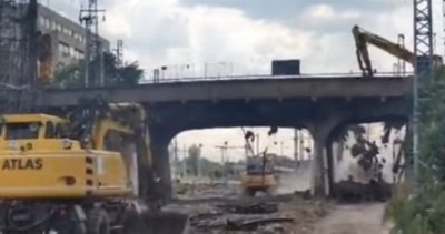 Зловеща находка под съборения Бетонен мост в Пловдив