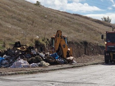 Засилват мерките против пожари в депата за битови отпадъци
