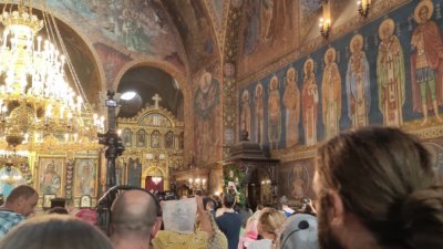 Богослужение за въдворяването на патриарх Даниил като Софийски митрополит