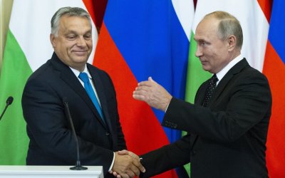 Унгарският министър председател Виктор Орбан чиято страна пое от 1 ви