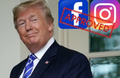 Meta се смили над профилите на Тръмп в социалните мрежи