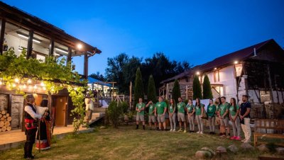 Една от къщите в село Боснек намиращо се на югозападния