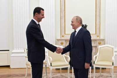 Путин се срещна с Башар Асад в Москва