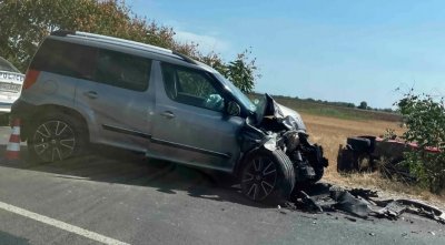 Катастрофа е станала след село Труд посока Граф Игнатиево предават