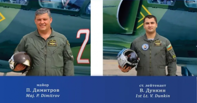 Старши лейтенант Венцислав Дункин на 28 г е единият от