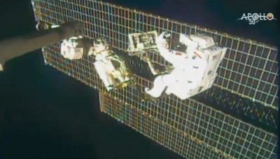 Астронавтите Пармитано и Морган с успешна мисия в Космоса
