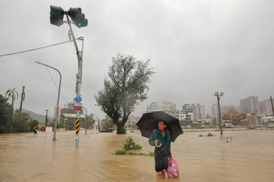 В Тайван повече от 6000 души трябва да се евакуират заради