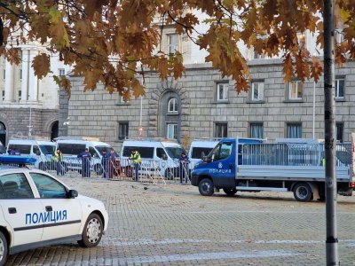 Има едно задържано лице във връзка с един от протестите