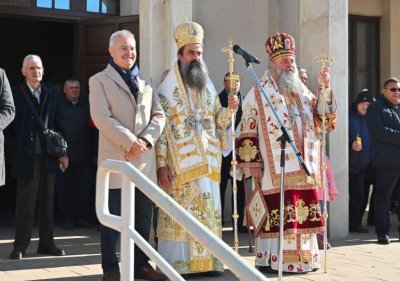 Патриарх Даниил посети Монтана и благослови жителите на града за