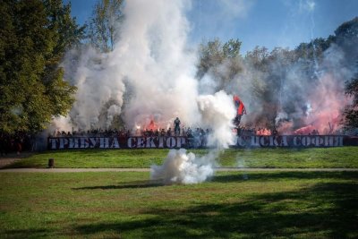 Феновете на ЦСКА се стягат за неделя Тогава тимът излиза