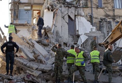 Ден на национален траур в Албания след мощното земетресение
