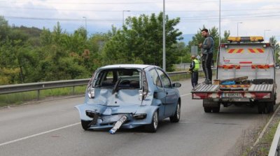 30 годишен мъж загина след инцидент на автомагистрала Струма в