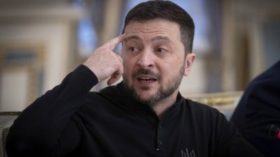 Украинският президент Володимир Зеленски днес сподели видеозапис от разпита на