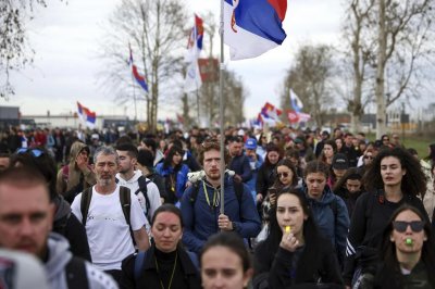 Сръбският президент Вучич се закани: Арест за всички, които предизвикат безредици в Белград