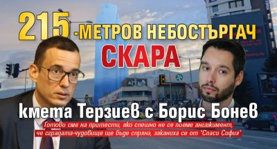 Предстоящият строеж на 215 метров небостъргач до мол Парадайз в квартал
