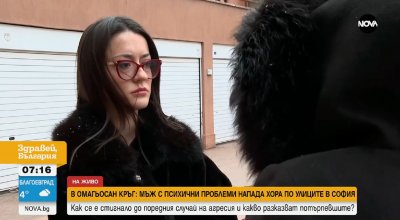 Психарят от "Оборище" пак е на свобода, нападна майка с дете