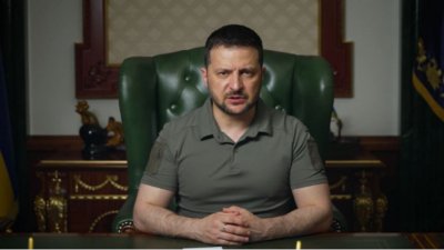 Зеленски: 80 години по-късно трябва да се борим заедно срещу руското зло
