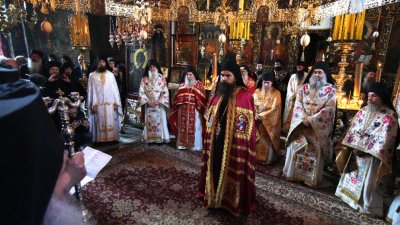 Интронизираха йеромонах Гавриил като игумен на Зографския манастир
