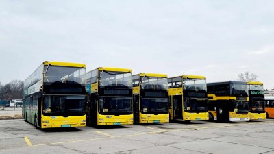 ПРОТЕСТЪТ: Само 16 автобуса вървят в София