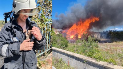 Пожар изпепели 5 стари бунгала в Поморие