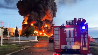 Украински дронове удариха руска база в Крим