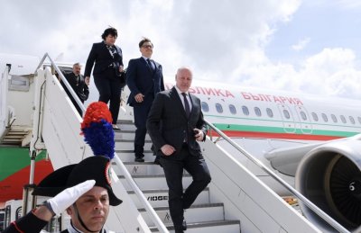 Росен Желязков пристигна в Рим за тържествата по случай 24 май