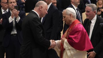 Росен Желязков отива на аудиенция при папа Лъв XIV