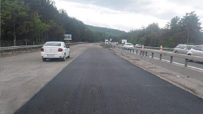 Пиян шофьор се вряза в разделители на ремонтиран участък на АМ"Тракия"