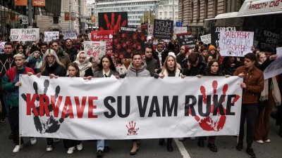 Сръбските студенти излизат на протест в 32 града
