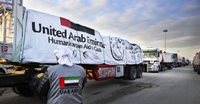 ОАЕ изпратиха 1039 тона хуманитарна помощ в Газа