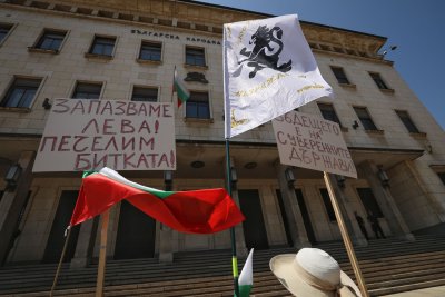 Под жаркото слънце: Пак протести срещу приемането на еврото 