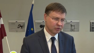 Валдис Домбровскис е у нас след положителните доклади за еврозоната (НА ЖИВО)