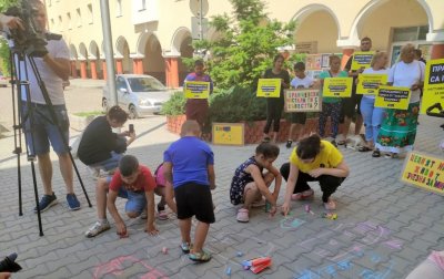 Нов протест заради разрушените незаконни постройки в столичния кв. "Захарна фабрика"
