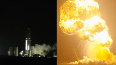 Ракетата Starship на SpaceX се взриви по време на тестов полет