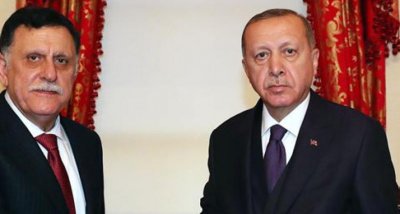 Турският президент прие премиера на Либия Файез Сарадж