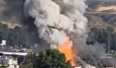 Отровни облаци над Мадрид, гръмна завод за батерии (ШОК ВИДЕО)