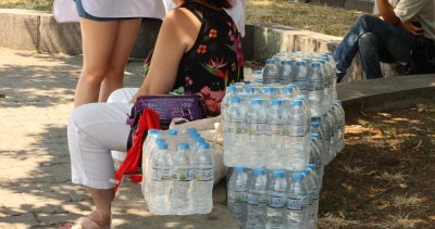 Ще раздават минерална вода в София заради горещото време