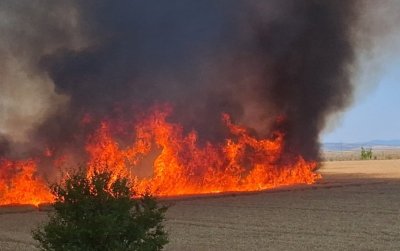 Голям пожар с жертва в Северна Македония, България реагира с екипи