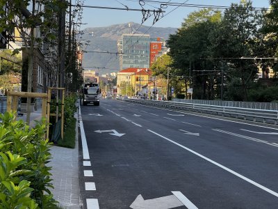 От днес се възстановява движението по улица "Опълченска" в София