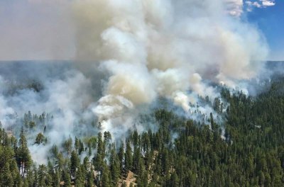 Горски пожар наложи евакуация на част от Гранд Каньон