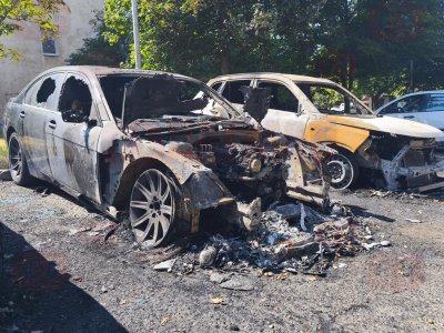 3 коли изгоряха при мистериозен пожар в Бургас