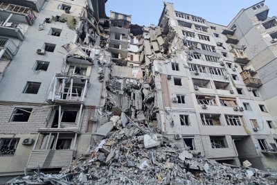 Херсонска област отново под обстрел