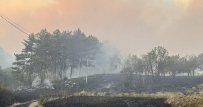 бТВ подпали половин България