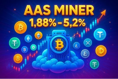 AAS Miner стартира платформа за облачен добив на биткойн с XRP плащания